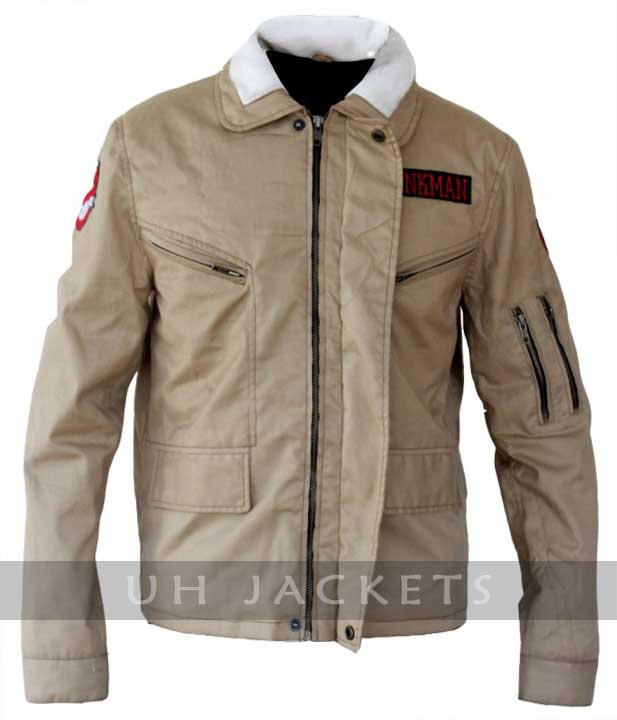 Ghostbusters Kate McKinnon Jillian Holtzmann Light Brown Leather  Jacket