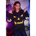 Spadehill Halloween Long Sleeve Pumpkin Hoodies