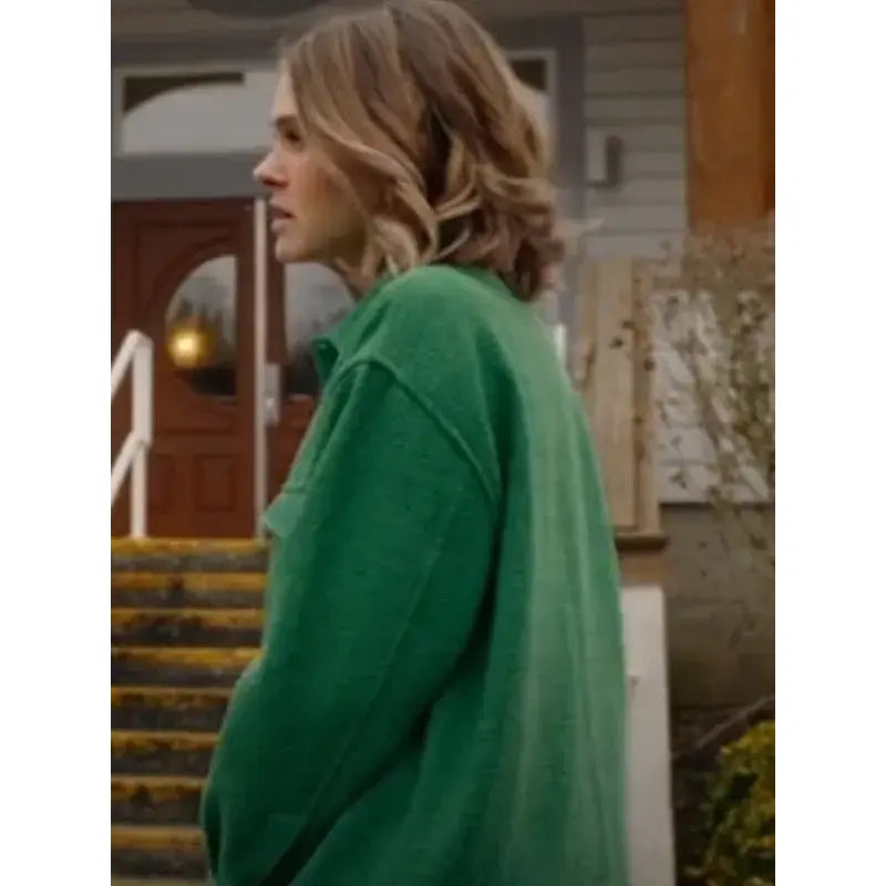 Aimee Teegarden An Easter Bloom 2024 Green Jacket