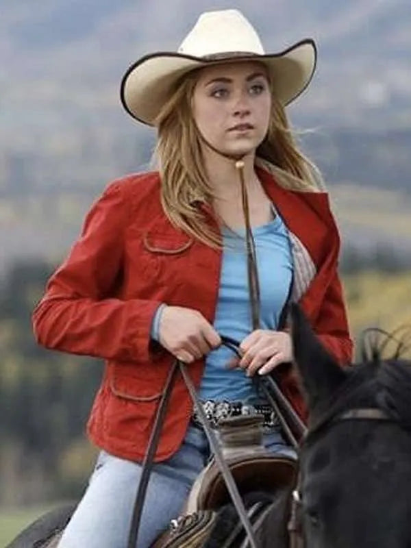 Amber-Marshall-Heartland-Amy-Fleming-Red-Jacket