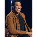 American Idol S22 Lionel Richie Brown Suede Jacket