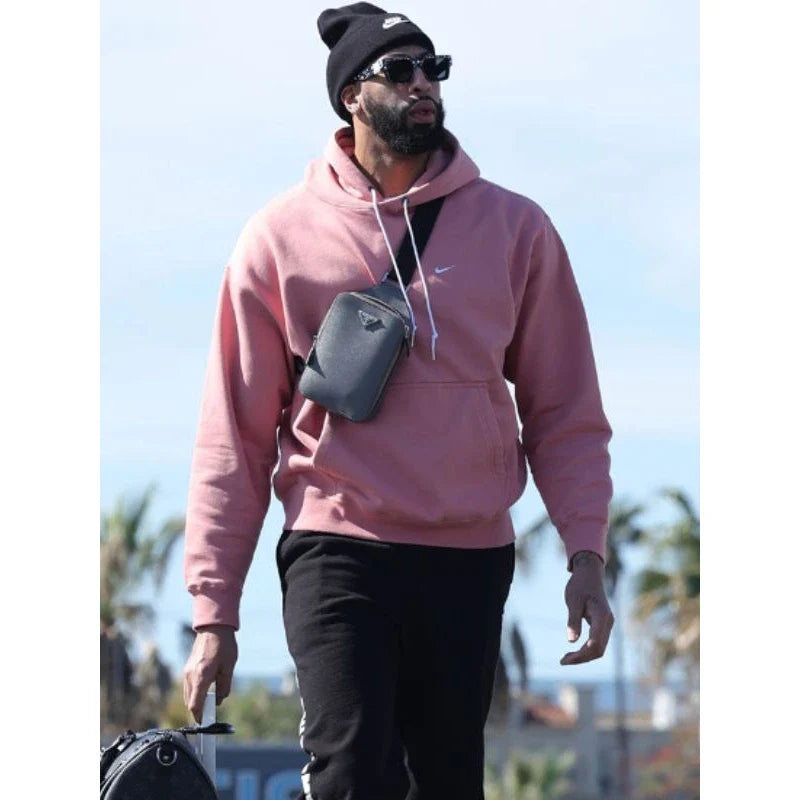 Anthony Davis Pink Hoodie