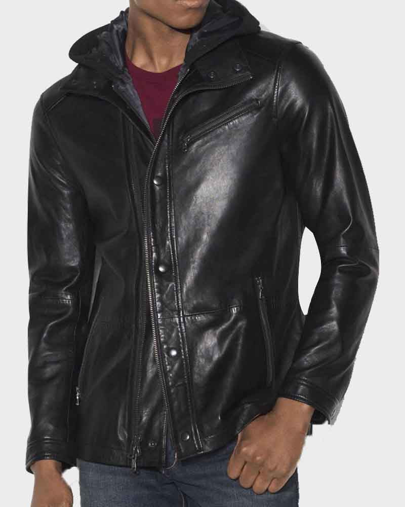 Arrow John Diggle Black Jacket