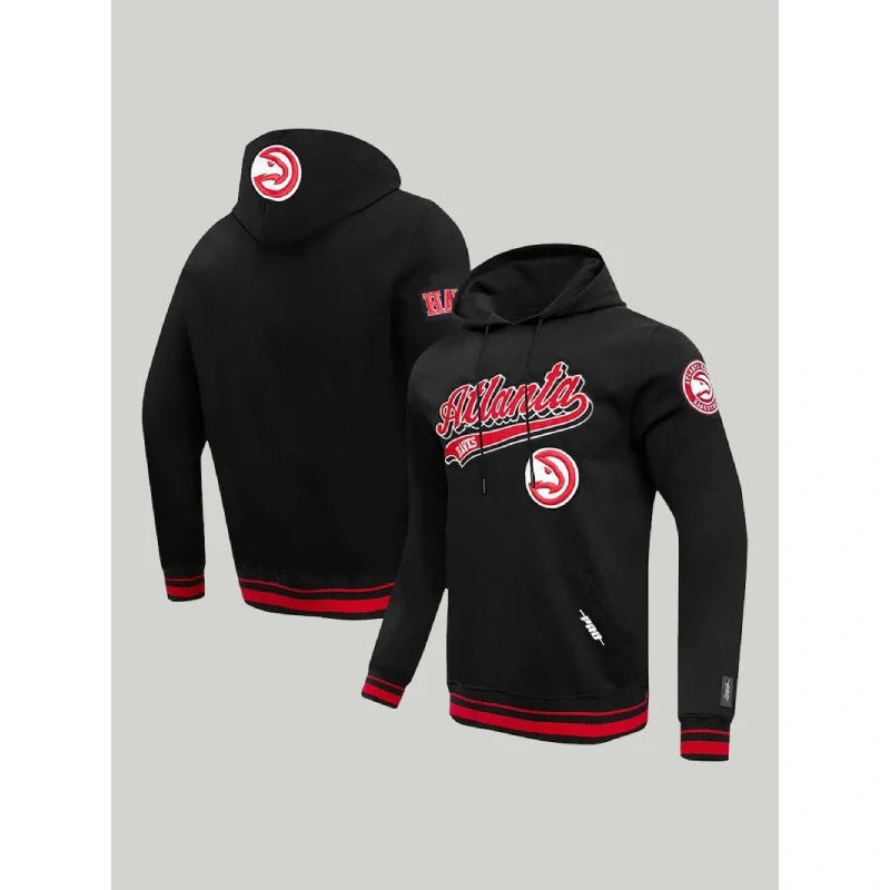 Atlanta Hawks Script Tail Pullover Hoodie