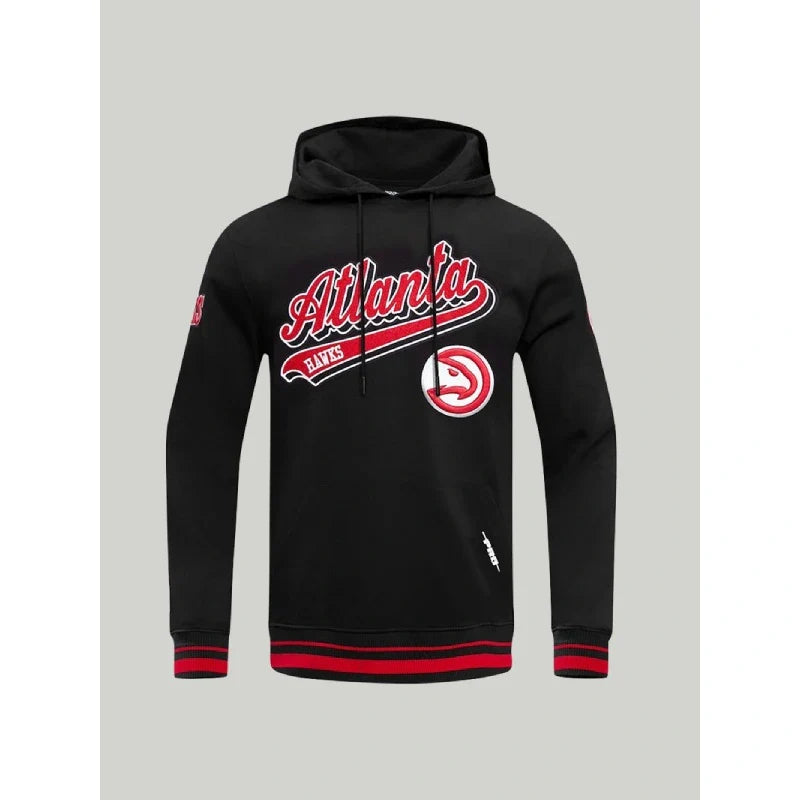 Atlanta Hawks Script Tail Pullover Hoodie