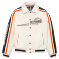 Avirex White Leather Jacket