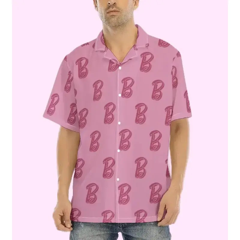 Ken Barbie 2023 Pink Shirt