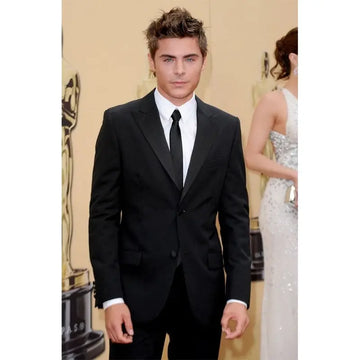 Zac Efron Black Tuxedo