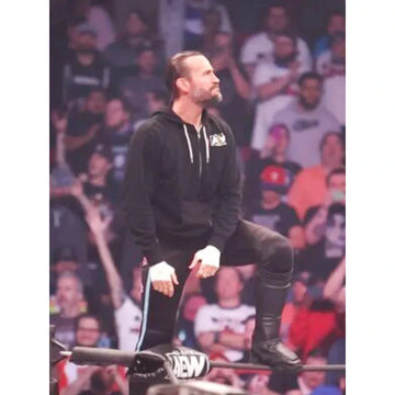 CM Punk GTS Black Hoodie