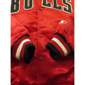 Red Chicago Bulls Starter Jacket