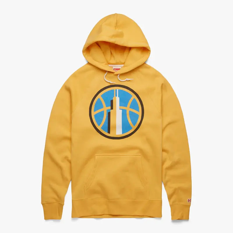 WNBA Chicago Sky Gold Hoodie