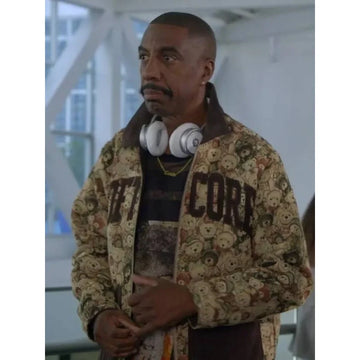 Curb Your Enthusiasm J. B. Smoove Teddy Bear Print Jacket