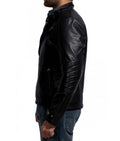 David Beckham Motorcycle Leather Jacket