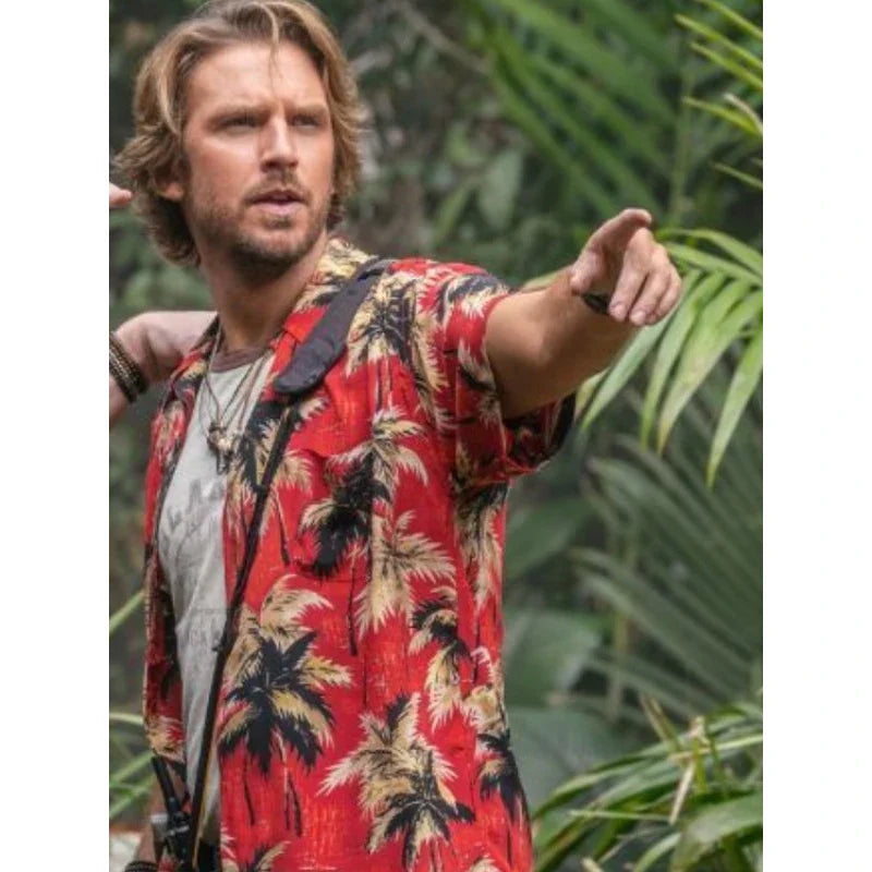 Godzilla x Kong The New Empire 2024 Dan Stevens Hawaiian Shirt