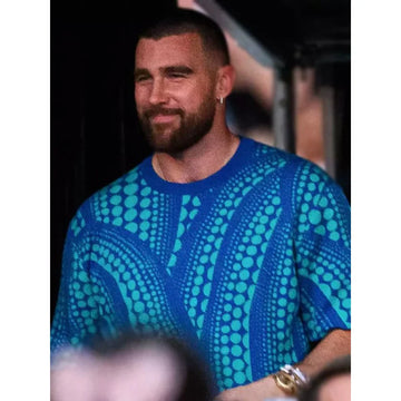 Travis Kelce Polka Dot Shirt