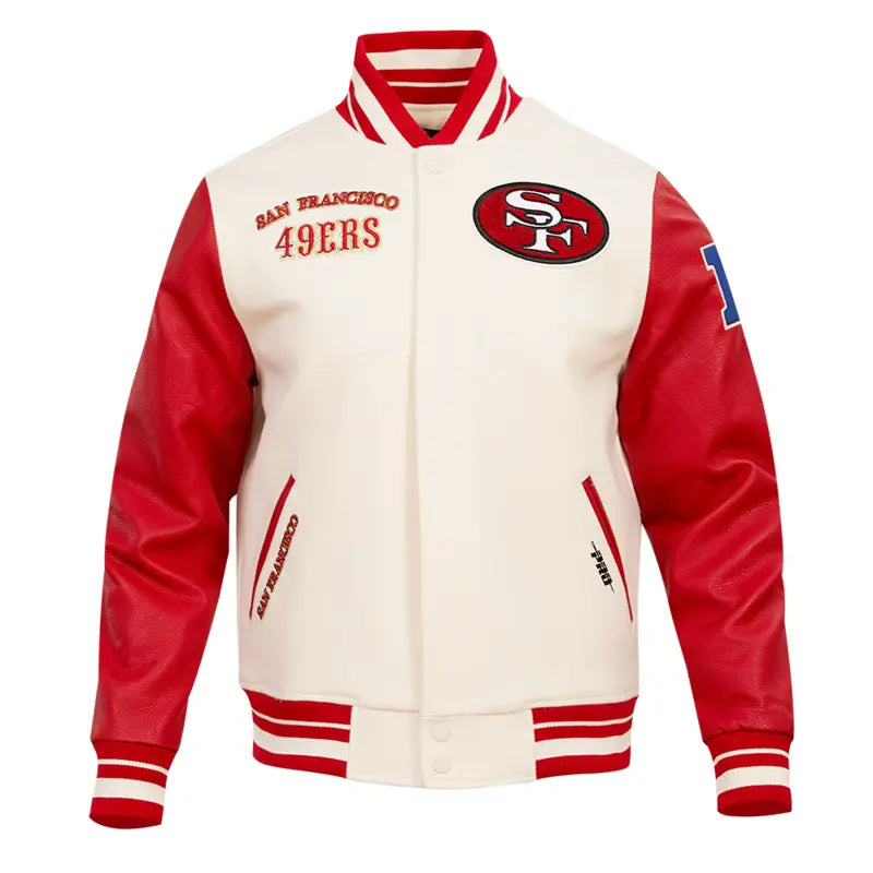 49ers Retro Classic San Francisco Varsity Jacket