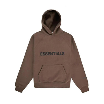 Fear Of God Essentials Brown Hoodie