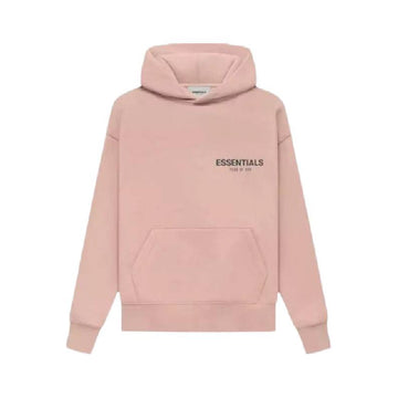 Fear Of God Essentials Pink Hoodie