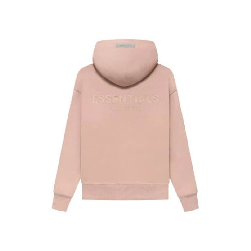 Fear Of God Essentials Pink Hoodie