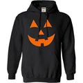 Go All Out Jack O Lantern Pumpkin Face Halloween Hoodie