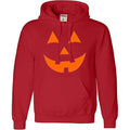 Go All Out Jack O Lantern Pumpkin Face Halloween Hoodie