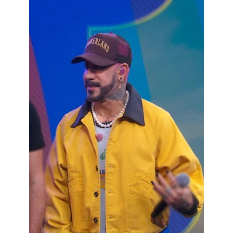 Good Morning America AJ McLean Banbury Cotton Twill Jacket