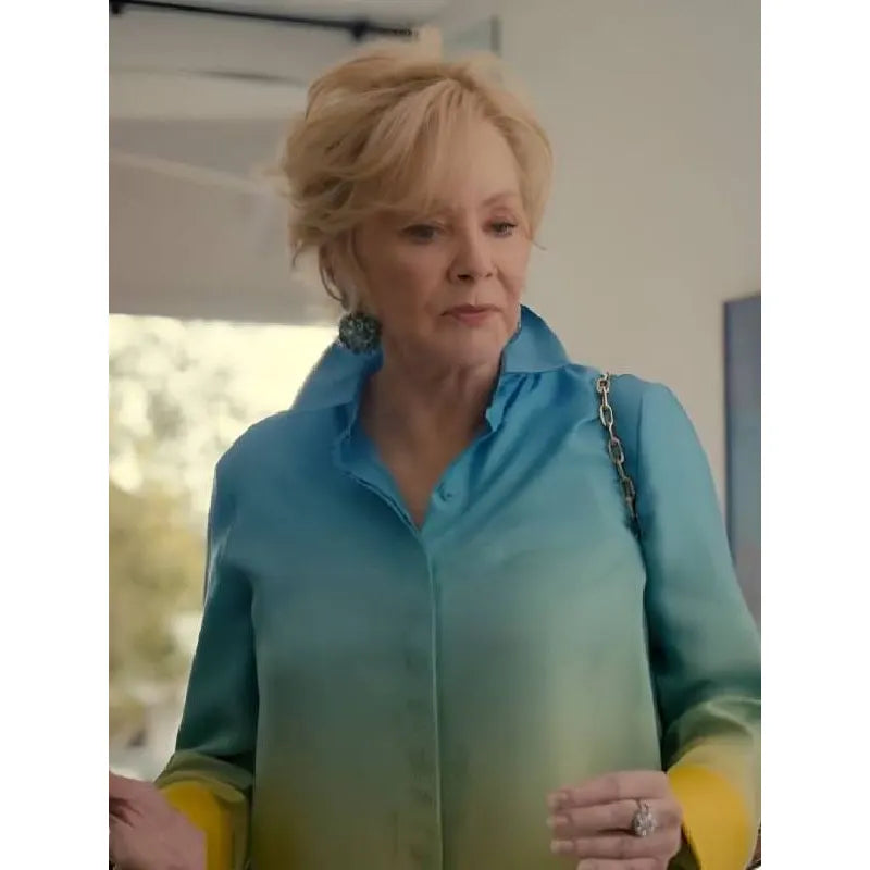 Hacks Season 3 Jean Smart Ombre Shirt