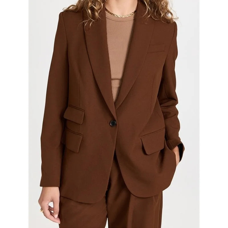 Hannah Einbinder Hacks Season 3 Brown Blazer