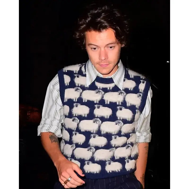 Harry-Styles-Sheep-Vest