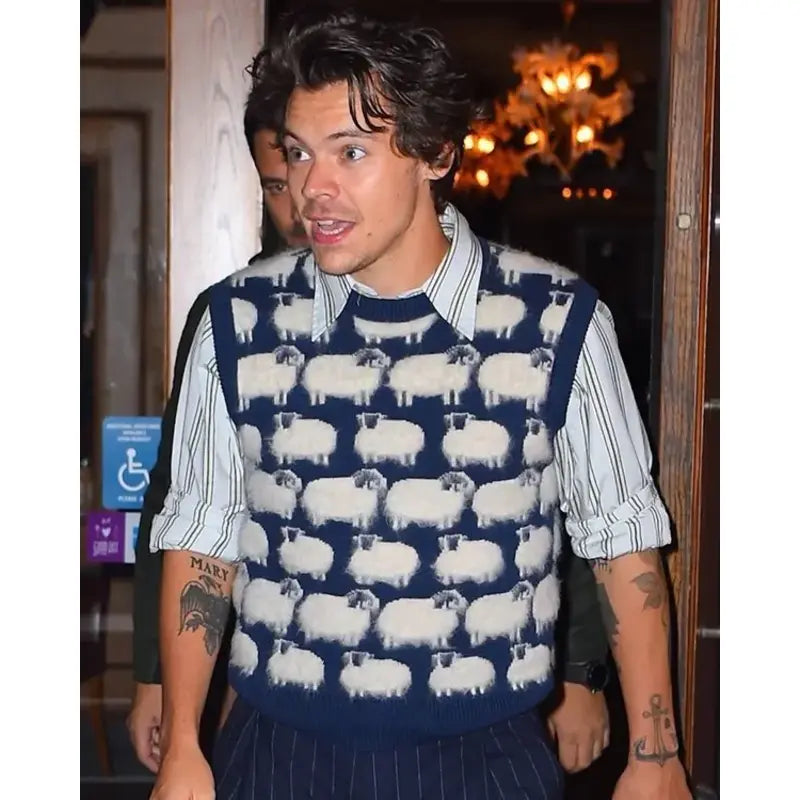 Harry-Styles-Sheep-Vest