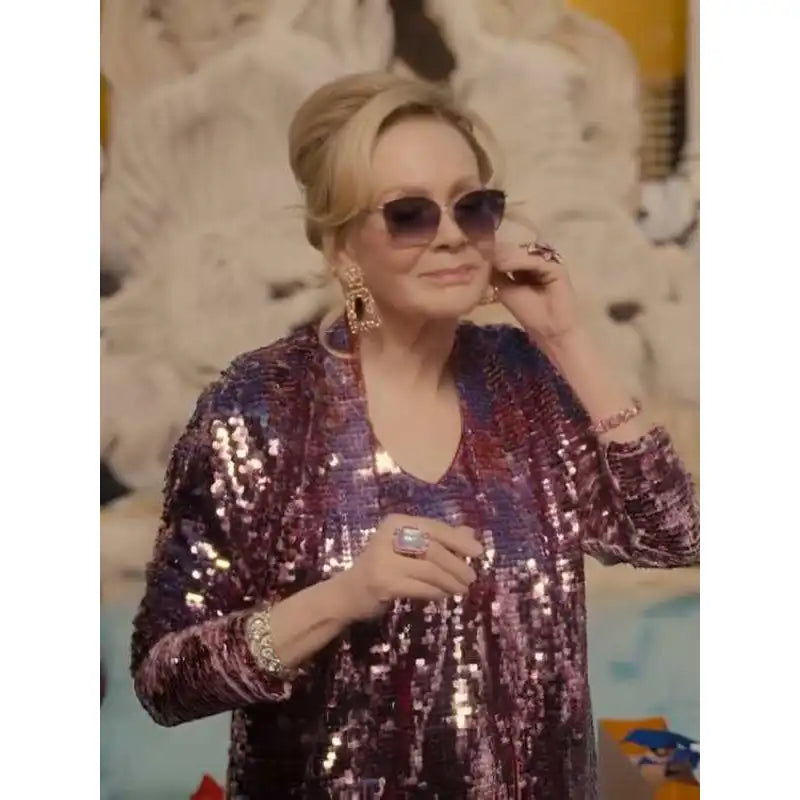 Jean Smart Hacks 2024 Sequin Jacket