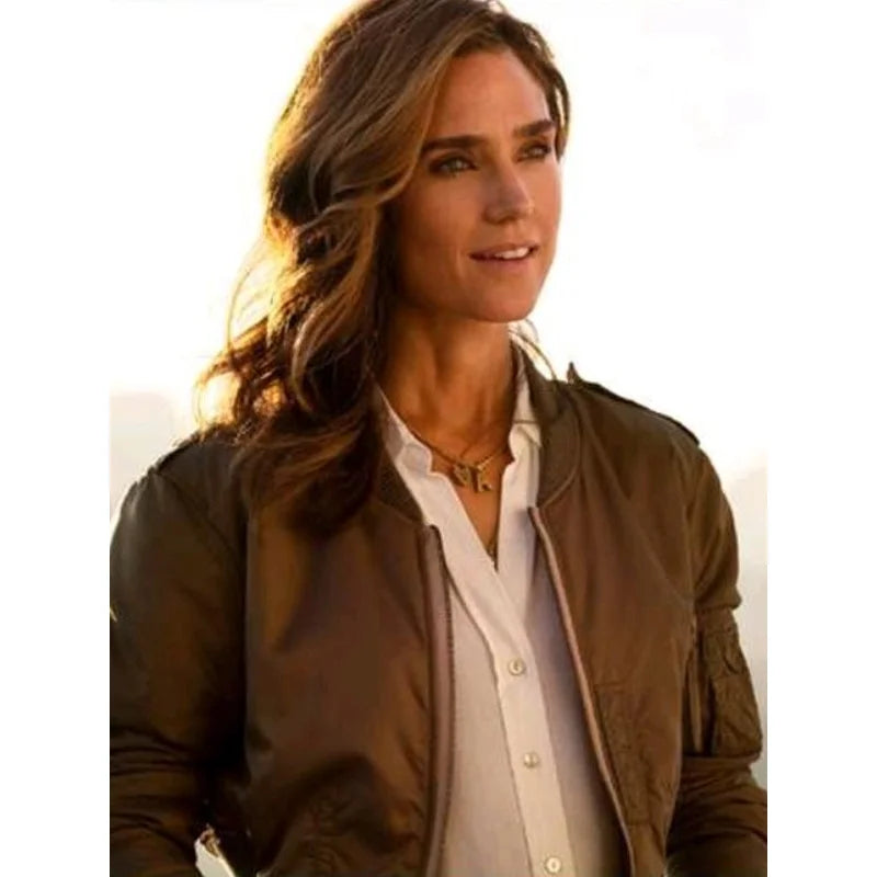 Penny Benjamin Top Gun Maverick Brown Jacket