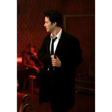 John Constantine Keanu Reeves Long Coat Black Jacket