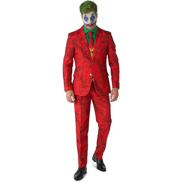 Men's Halloween Joker Suit Costume