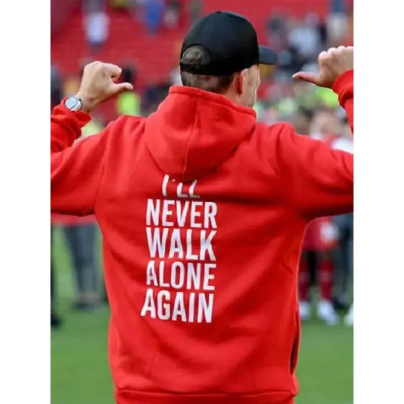 Jurgen klopp Thank You Luv Red Hoodie