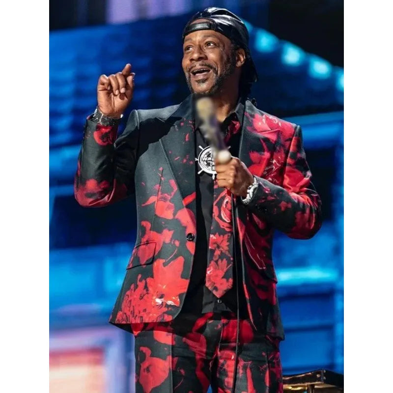 Katt Williams Woke Foke Floral Suit