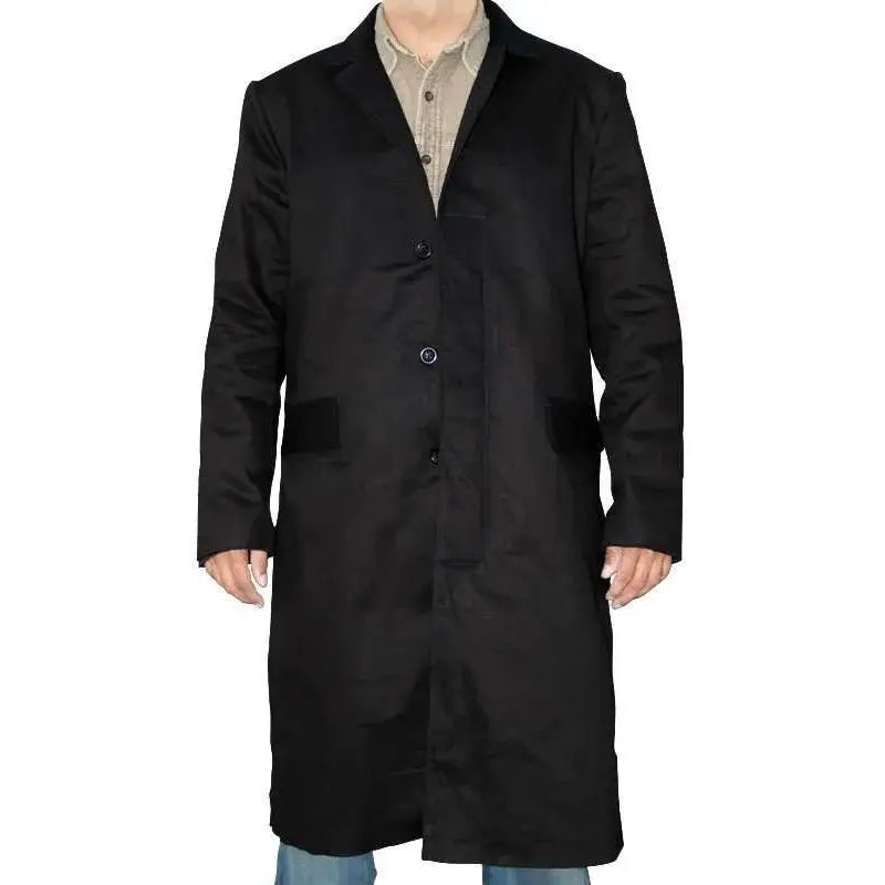 John Constantine Keanu Reeves Long Coat Black Jacket