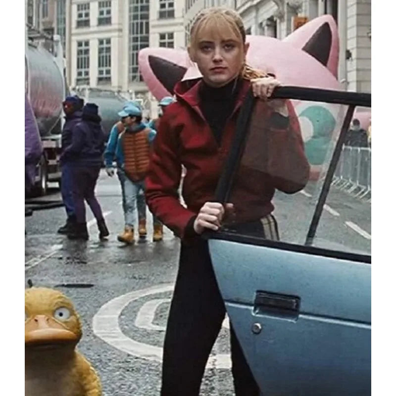 Pokémon Detective Pikachu Lucy Stevens Red Jacket