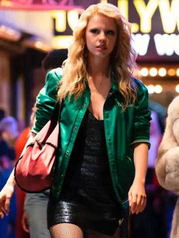 Mia Goth MaXXXine 2024 Green Jacket