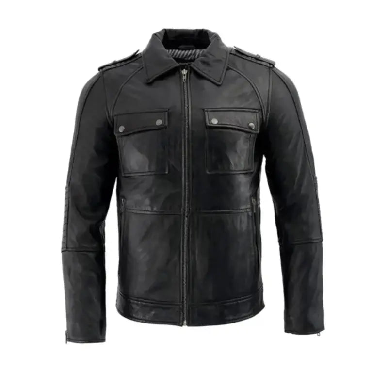 Lambskin Leather Men’s Jacket