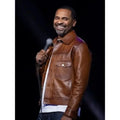 Brown Ready to Sell Out Mike Epps Brown Leather Jacket