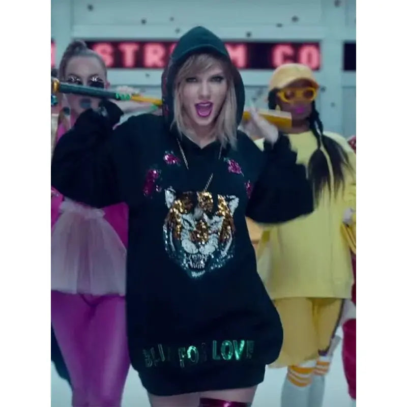 Tiger Print Taylor Swift Hoodie