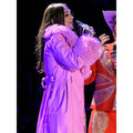 Nashville Big Bash Elle King Pink Shearling Leather Women's Coat