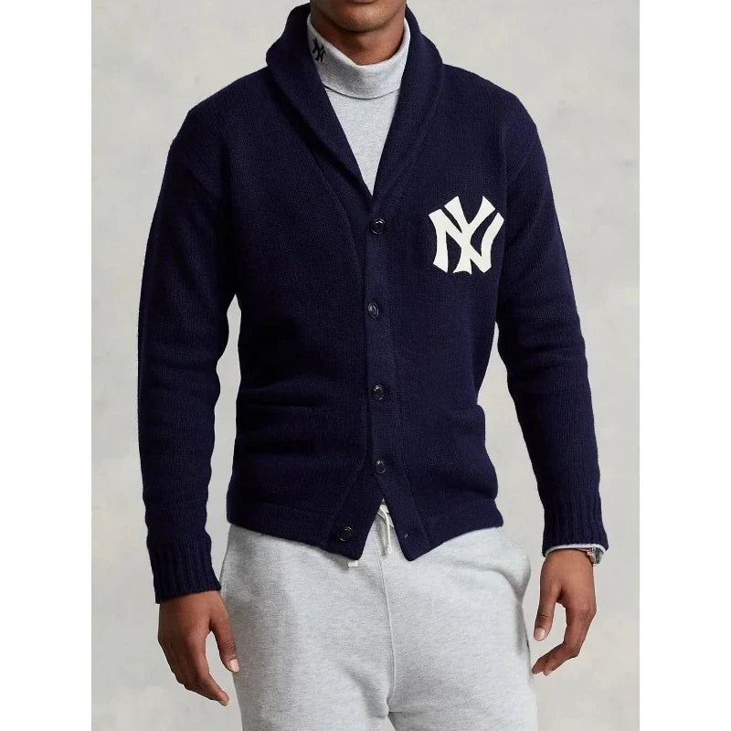 Yankees Blue Cardigan