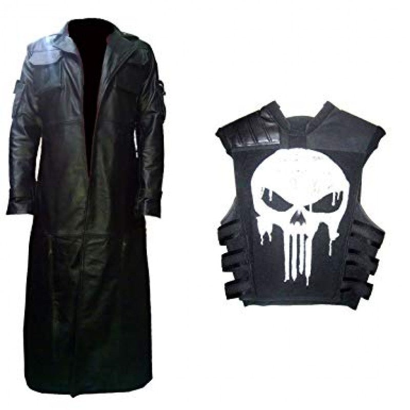 PUNISHER VEST AND COAT