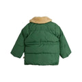 Panda Patch Green Puffer Jacket