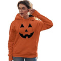 Pumpkin Face Go All Out Jack O Lantern Halloween Hoodie For Men & Women