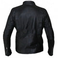 Punisher Skull Black Leather Men’s Jacket