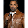 Brown Ready to Sell Out Mike Epps Brown Leather Jacket