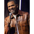 Brown Ready to Sell Out Mike Epps Brown Leather Jacket